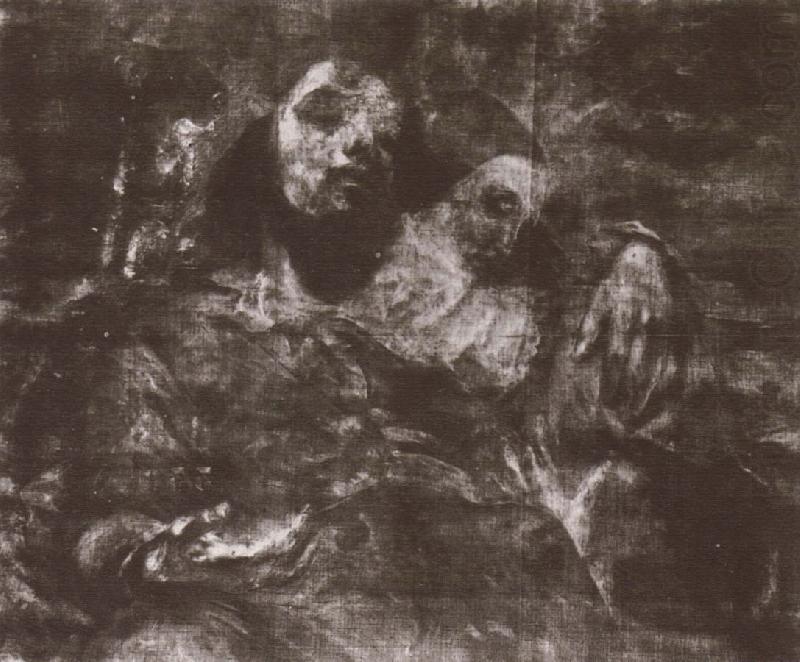 Injured man, Gustave Courbet